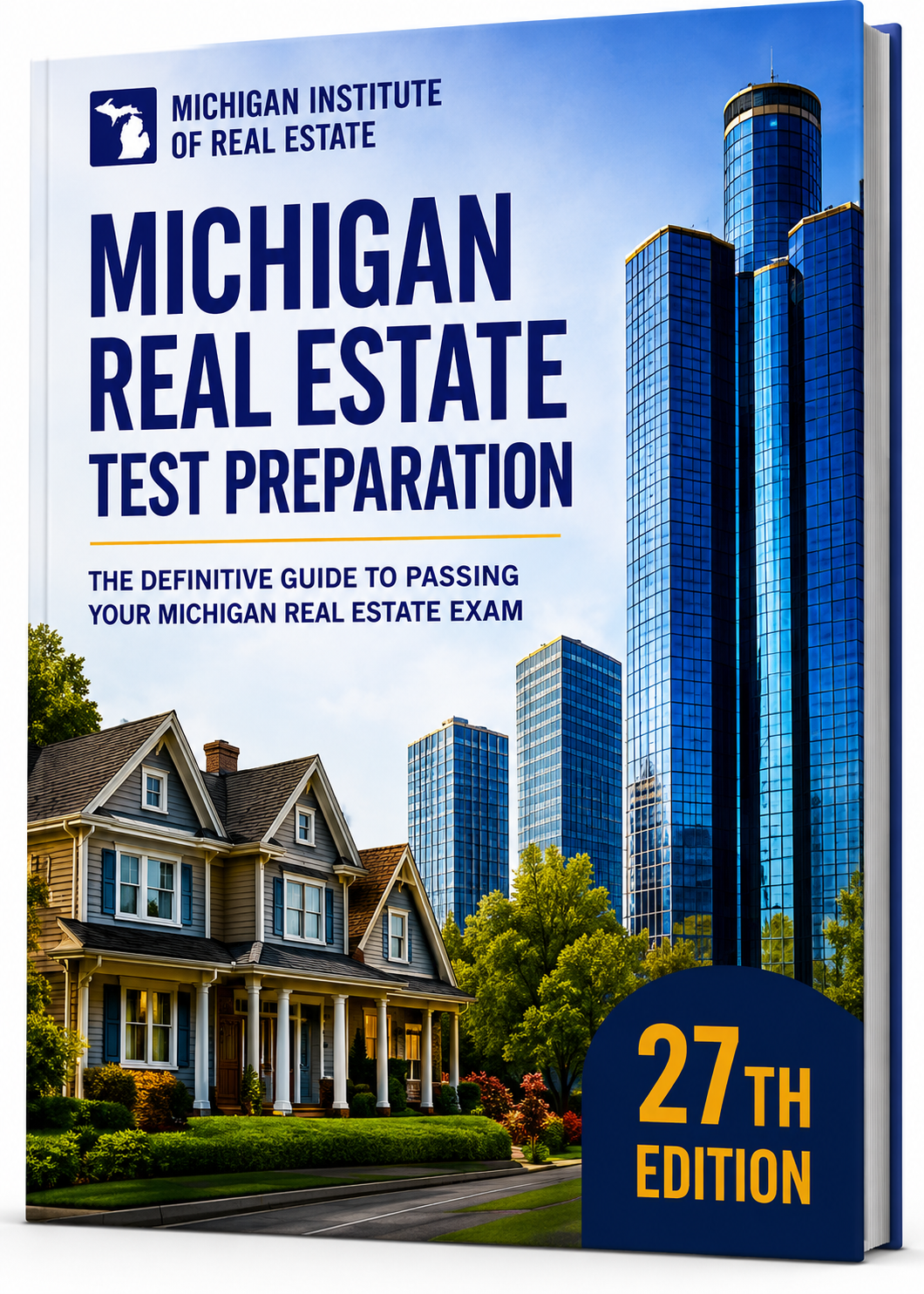 Michigan Real Estate Test Preparation book