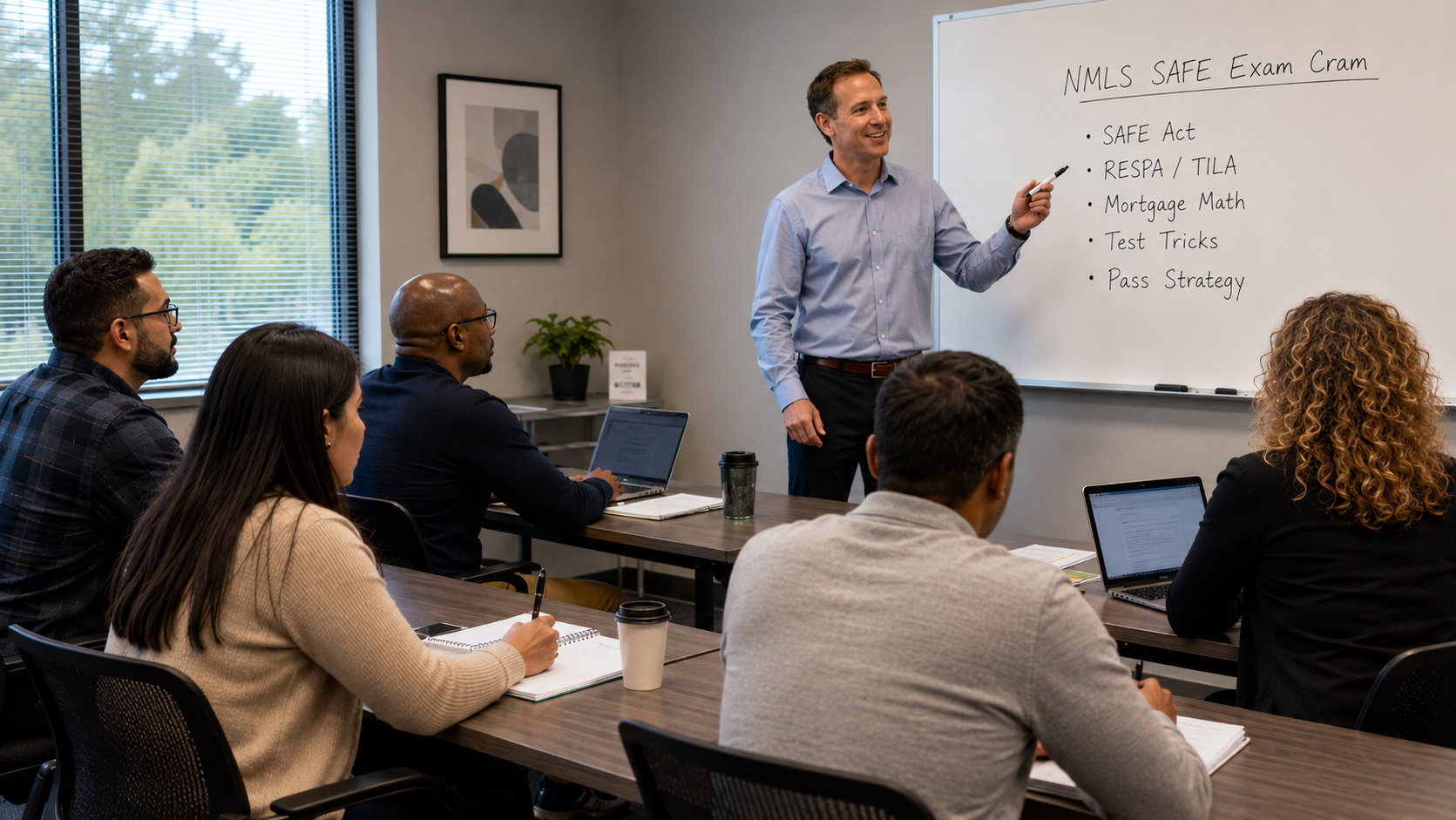 Live NMLS SAFE Exam Cram classroom