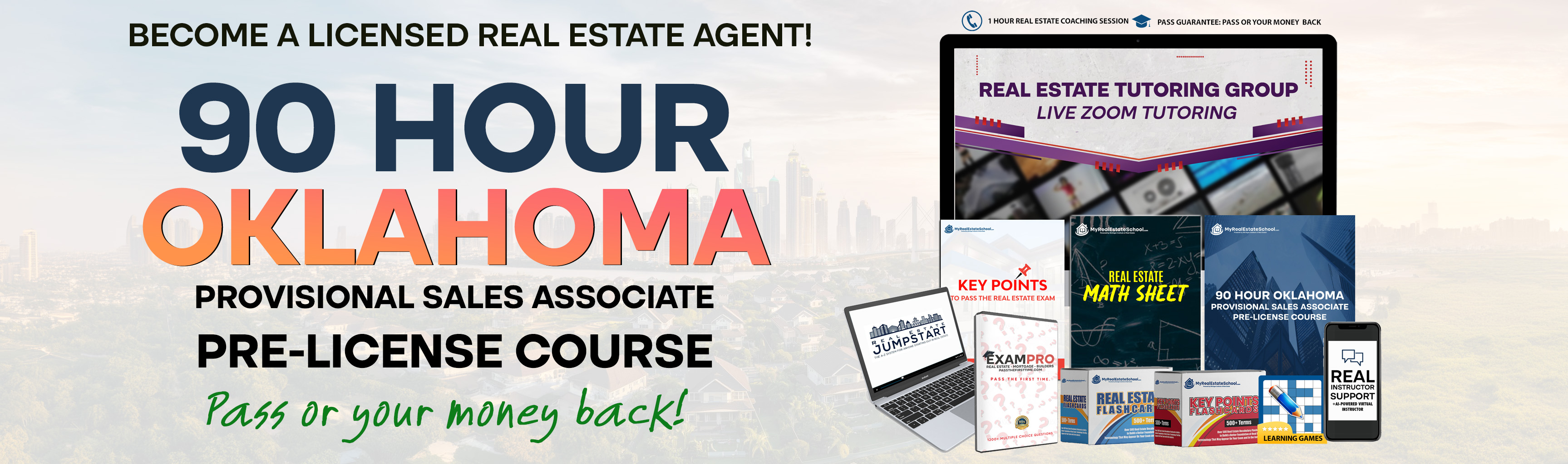 90 Hour Oklahoma Real Estate Pre-License Course